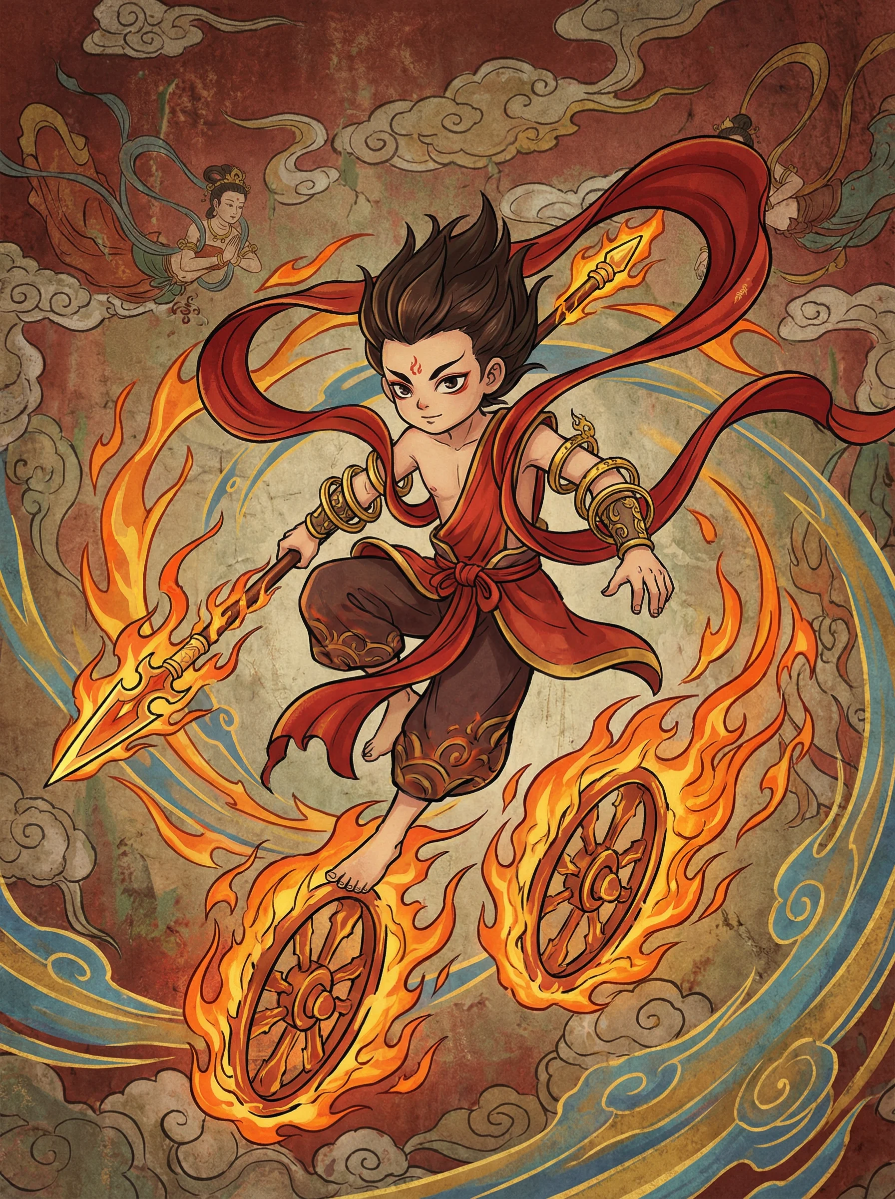 哪吒 - 秋霞评价 封神榜阐教动漫角色